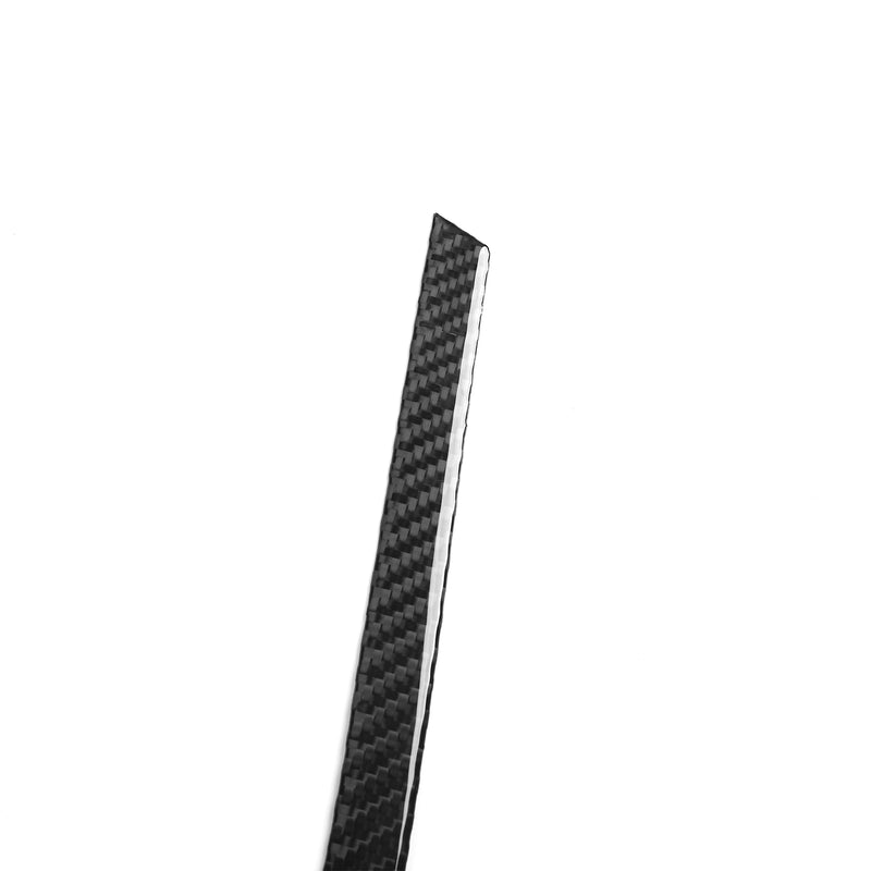 WXZOS Genuine Carbon Fiber Dash Center Vent Trim for Chevrolet Corvette C8 2020-2024