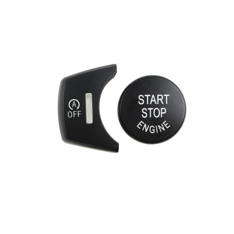 Black Engine Start Stop Button Cover Kit for BMW X3 F25 2011-2017 X4 F26 2013-18