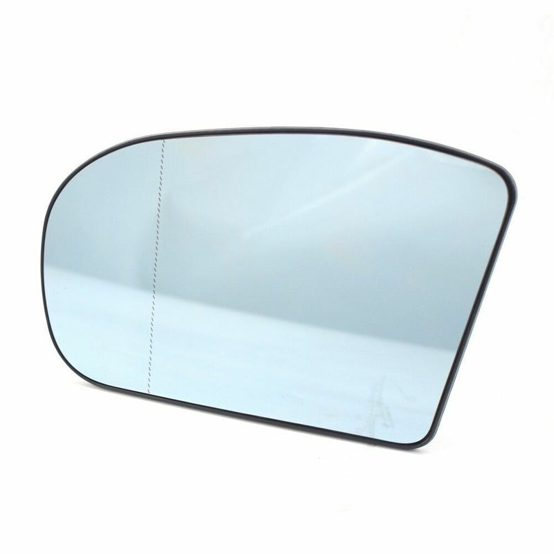 2038100121 Blue Left Side Rearview Mirror Heated Glass For Mercedes W211 W203
