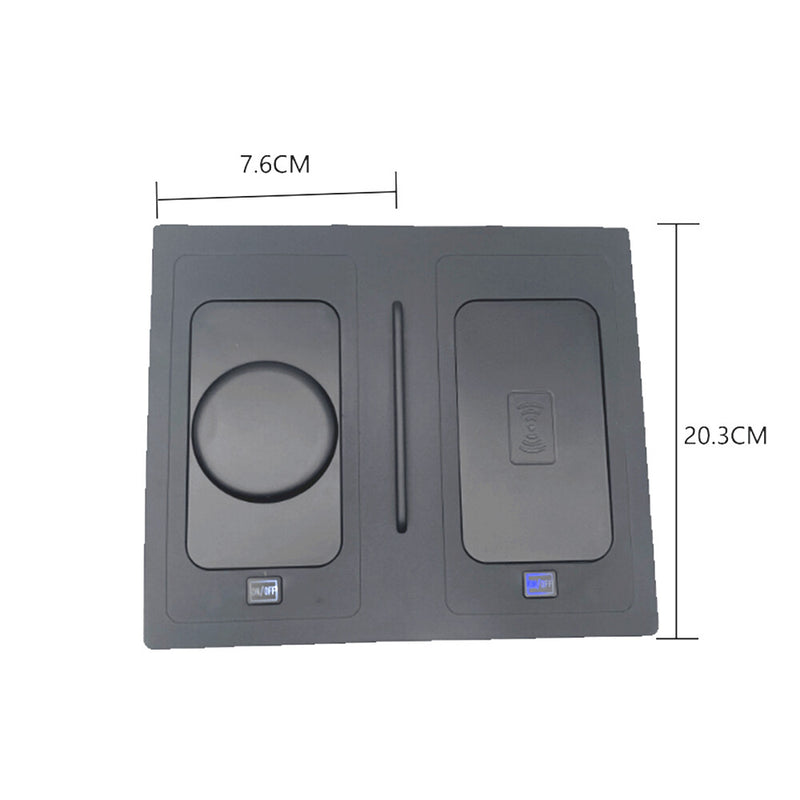 WXZOS Center Console Wireless Fast Charging Pad for Lexus RX350 RX35h RX500h 2023