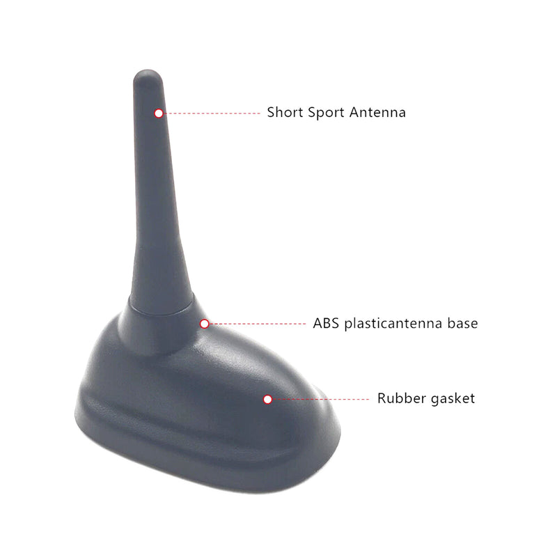 WXZOS Rear Roof Antenna Base w/Gasket Repair Kit for Mini Cooper R55 R56 2008-2014