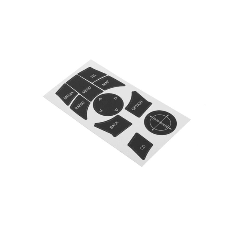 iDrive Button Repair Decal Sticker Kit Trim for BMW 7 Series 2009-2011 F02 F04