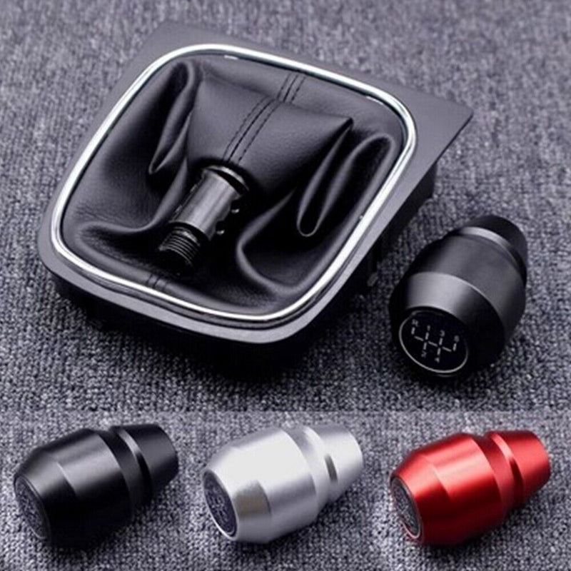 5 Speed Aluminum Alloy Gear Shift Knob w/Gaitor Boot for VW Golf MK5/6 2006-2012