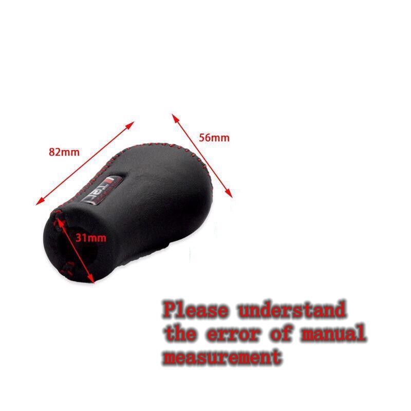 5 Speed Red Leather Manual Gear Shift Knob For Toyota