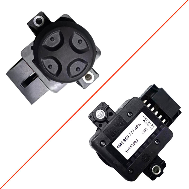 WXZOS L&R Front Seat Lumbar Support Control Switch Button for Audi 2017-2019 Q7 SQ7