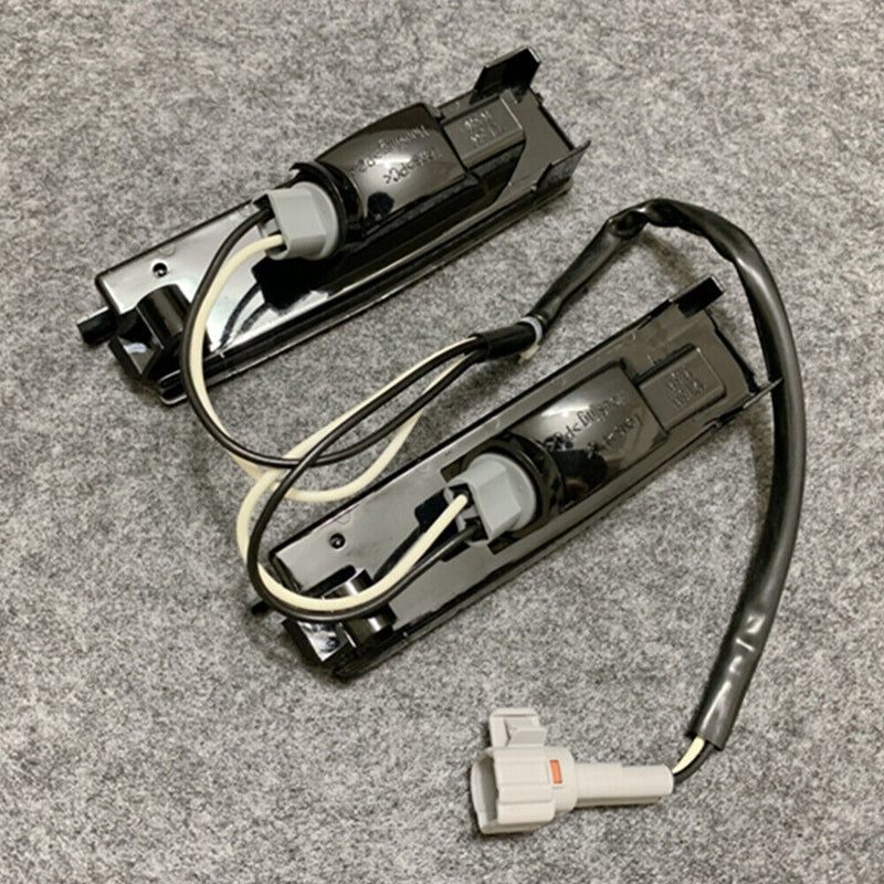 2Pcs License Plate Light Tag Lamp for Toyota 2007-2012 RAV4