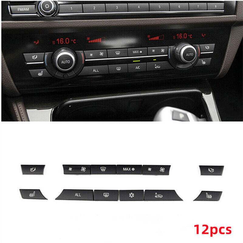 Air Conditioning Control Switch Button Cover Repair for BMW 2010-15 F06 F12 F13