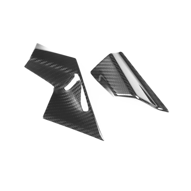 WXZOS Genuine Carbon Fiber Dashboard LCD Screen Trim for BMW 3Series G20 G21 2023-2025