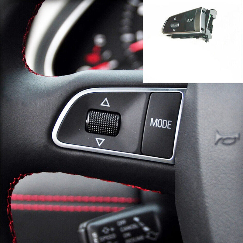 R&L Steering Wheel MFSW Control Switch 4E0951527AE/H for Audi 2010-2012 A3