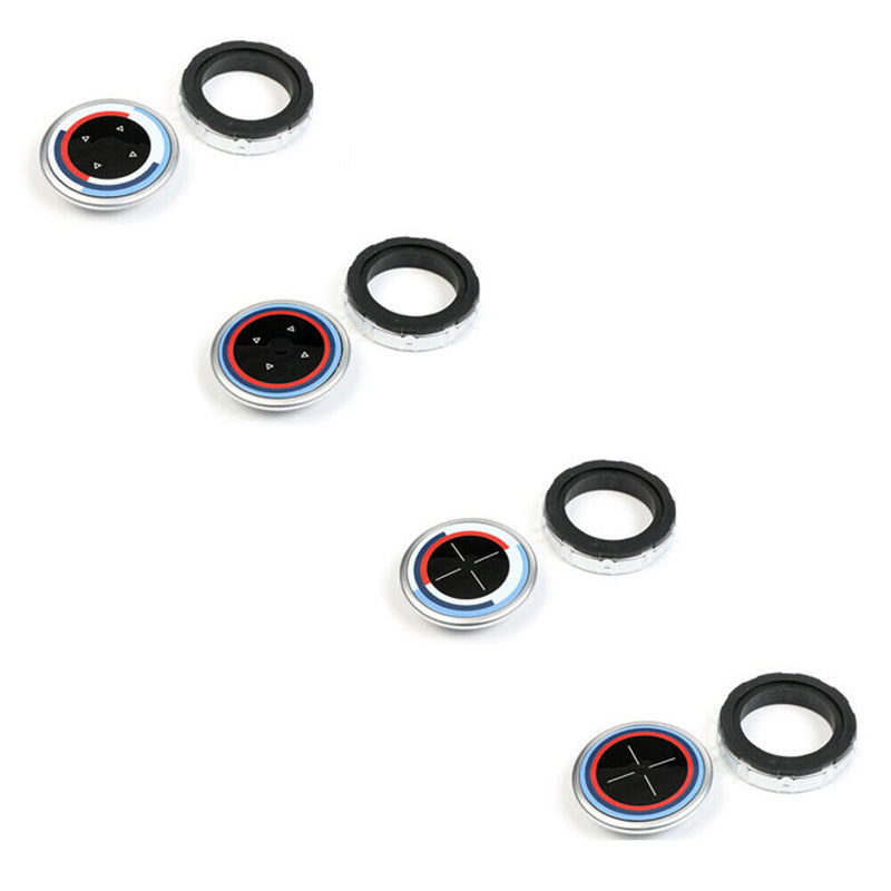 Car 7 Button CIC IDrive Multi-Media Knob Cover Trim for BMW X3 F25 2011-2013
