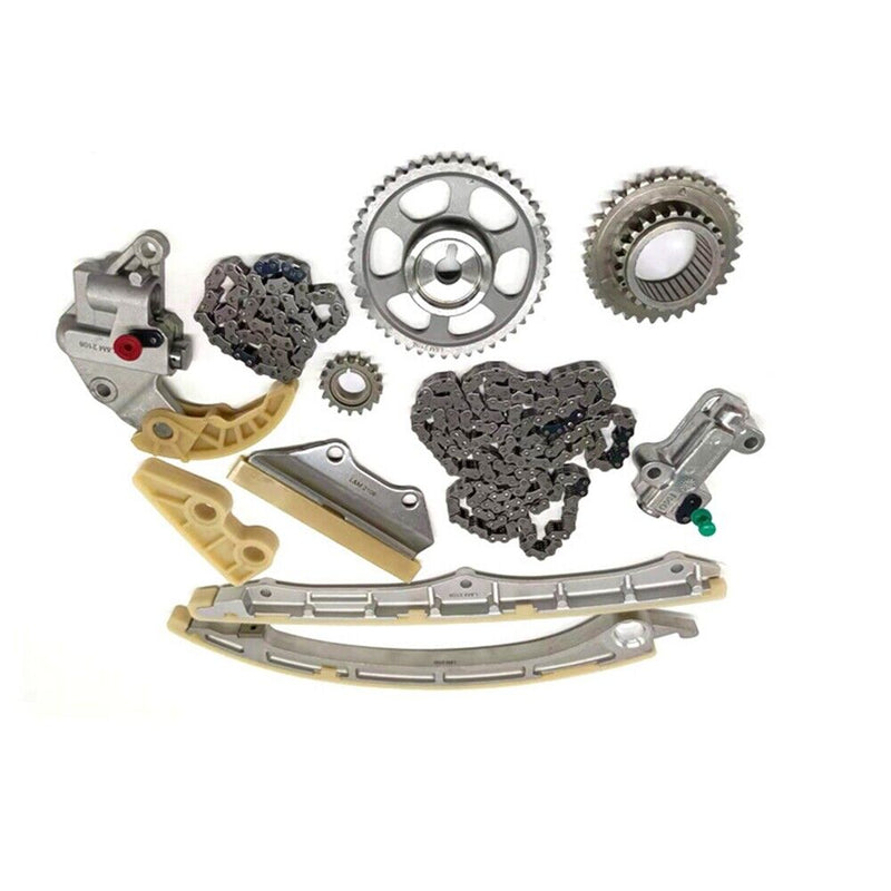 Kit catena distribuzione 11 pezzi pignone distribuzione valvole per Honda Acc...