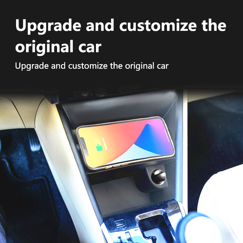 WXZOS Center Console Phone Wireless Fast Charging Pad for Toyota Yaris 2017-2021