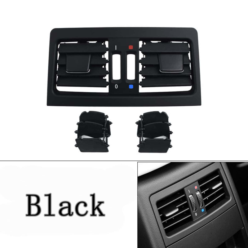 WXZOS 1PC Center Console Rear Air Vent Grille for BMW E90 E91 3series Sedan 2005-2012