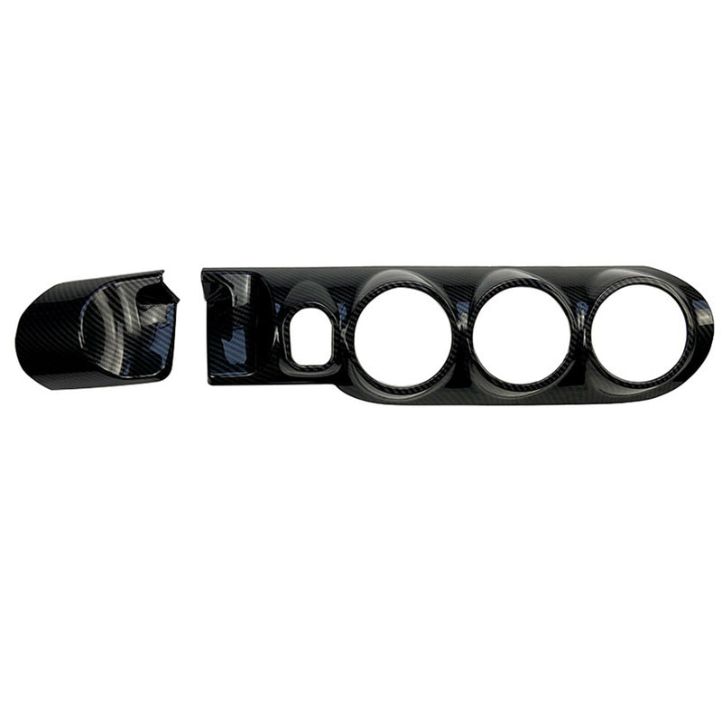 WXZOS Carbon Fiber Pattern Dashboard Air Vent Trim for Benz W247 GLA-class 2020-2025