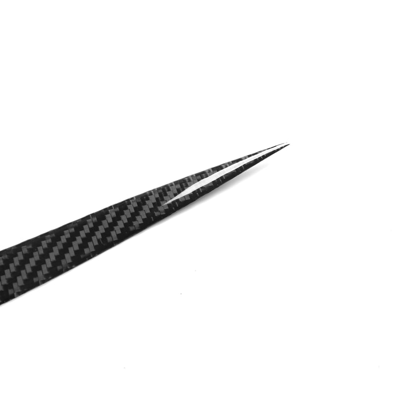 WXZOS Genuine Carbon Fiber Door Shut Line Trim for Chevrolet Corvette C8 2020-2024