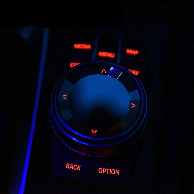 NBT IDrive Multi-Media Knob Rock Crystal Cover for BMW 3/4/5/6 Series 2014-2016