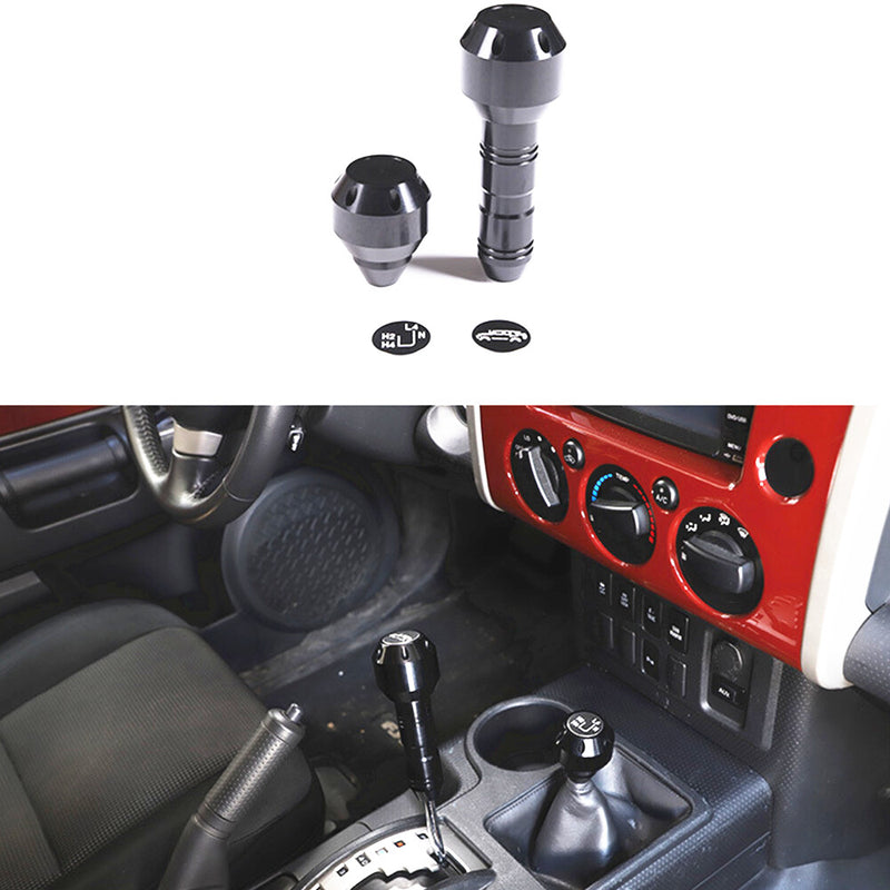 WXZOS 1PC Aluminum alloy Gear Shift Knob Lever w/4WD for Toyota FJ Cruiser 2007-2021