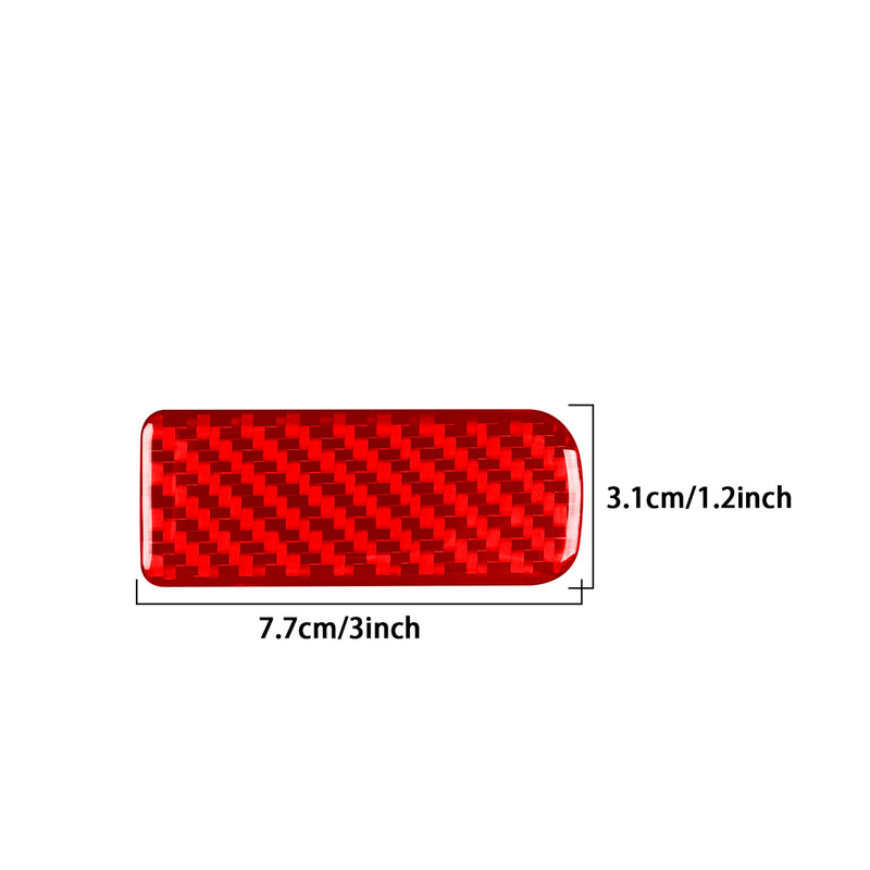 WXZOS Carbon Fiber ‌Center Glove Compartment Box Trim for Benz W206 C-class 2022-2024