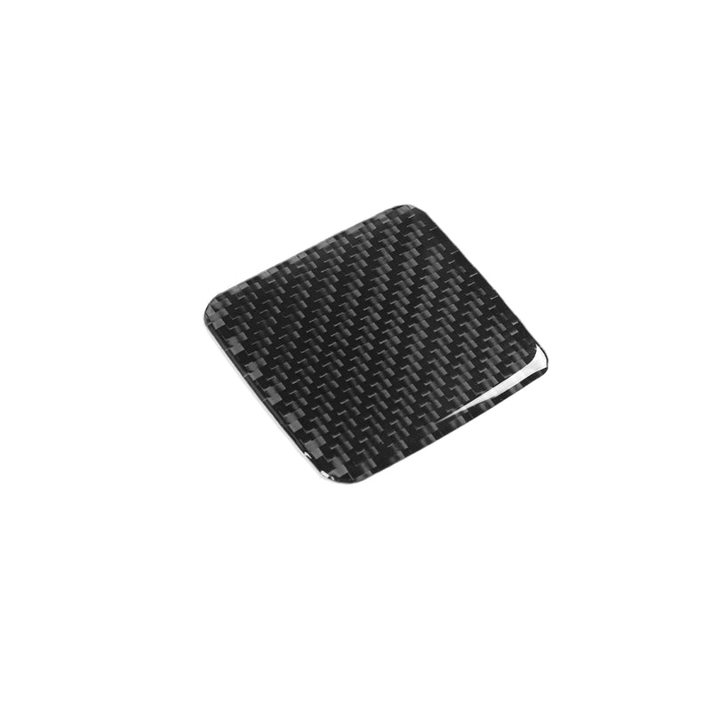 WXZOS Genuine Carbon Fiber Front/Rear Tow Hook Trim for Chevrolet Corvette C8 2020+