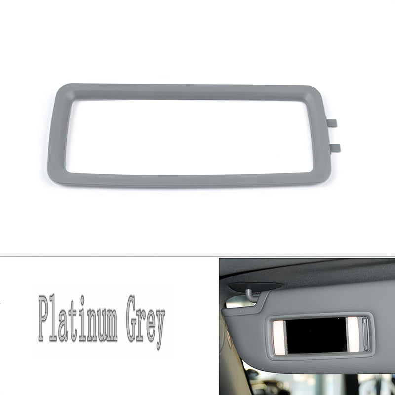Sun Visor Vanity Mirror Bezel Frame Trim for Porsche Panamera (970) 2010-2016