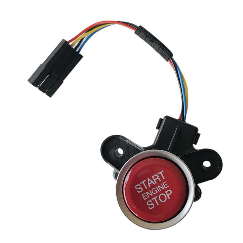 WXZOS Dash Engine Igntion START STOP Switch Red Button for Alfa Romeo Giulia 2017-2024