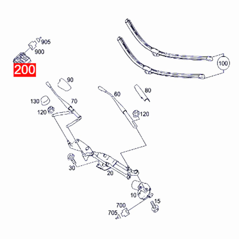 WXZOS Rain and Light Sensor for Mercedes Benz W164 GL-class 2006-2011