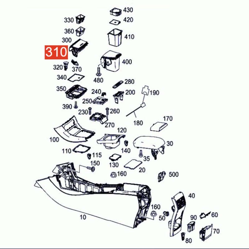 Cigarette Lighter w/LED Socket Cable for Mercedes-Benz W169 W176 A-Class 2010-18