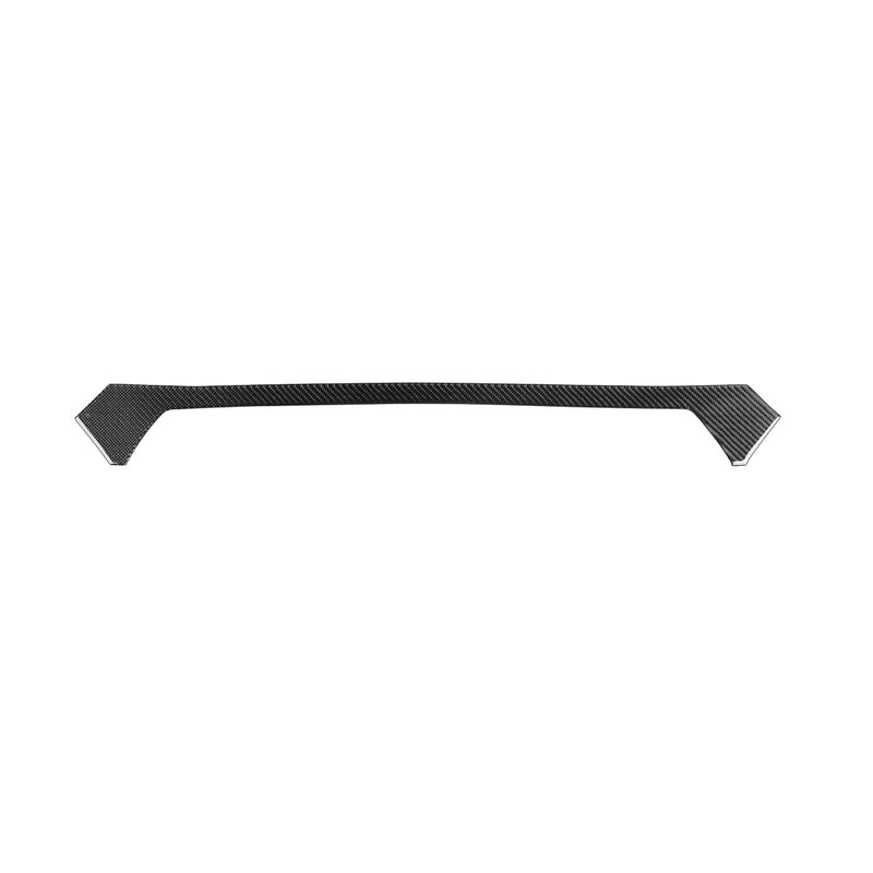 WXZOS Genuine Carbon Fiber Rear Trunk Lid Trim for Chevrolet Corvette C8 2020-2024