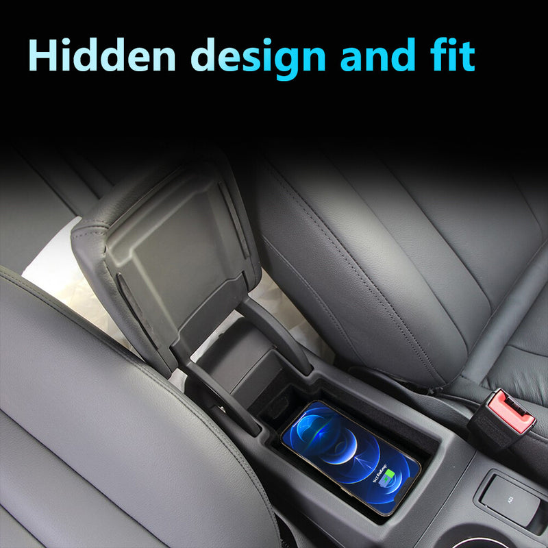 WXZOS Center Console Phone Wireless Fast Charging Pad for Audi Q3 2013-2018
