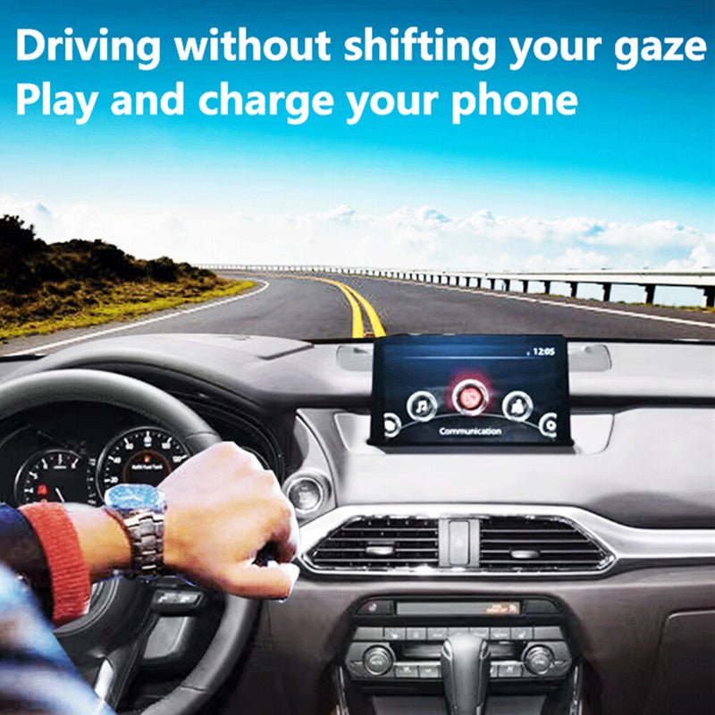 WXZOS Front Center Console Wireless Fast Charging Pad for Mazda CX-9 2019-2023