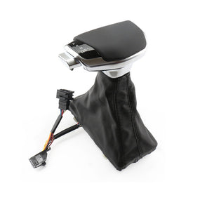 Automatic transmission Electronic LED Gear shift Knob+Gaiter for Audi 2009-16 A4