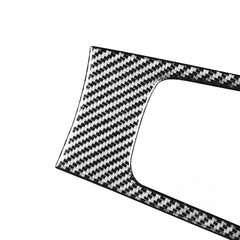 WXZOS Genuine Carbon Fiber Gear Shifter Panel Trim for Porsche 718 Boxster 2017-2025