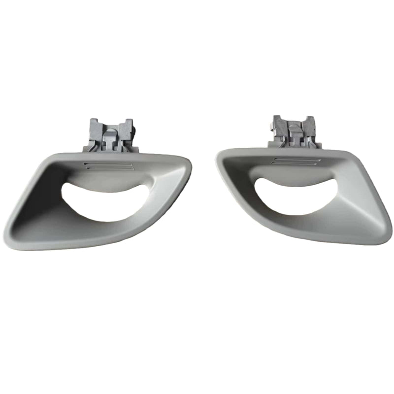 WXZOS Crystal Silver D-Pillar Rear Seat Belt Outlet Cover for Audi Q7 (4M) 2016-2025