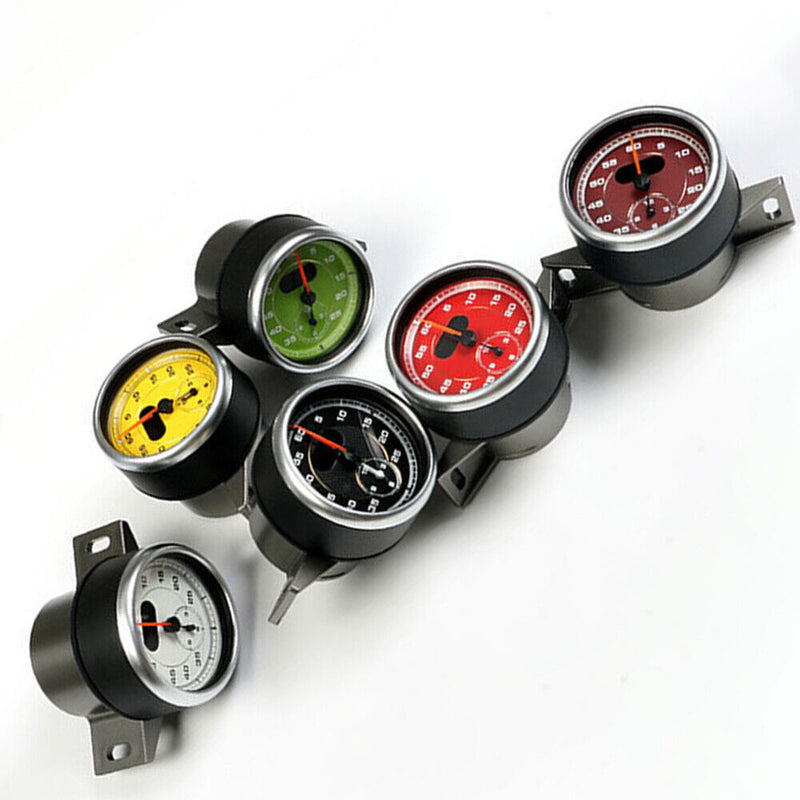 1PC Center Dashboard Chrono Stopwatch Clock for Porsche Boxster Cayman 2013-2016