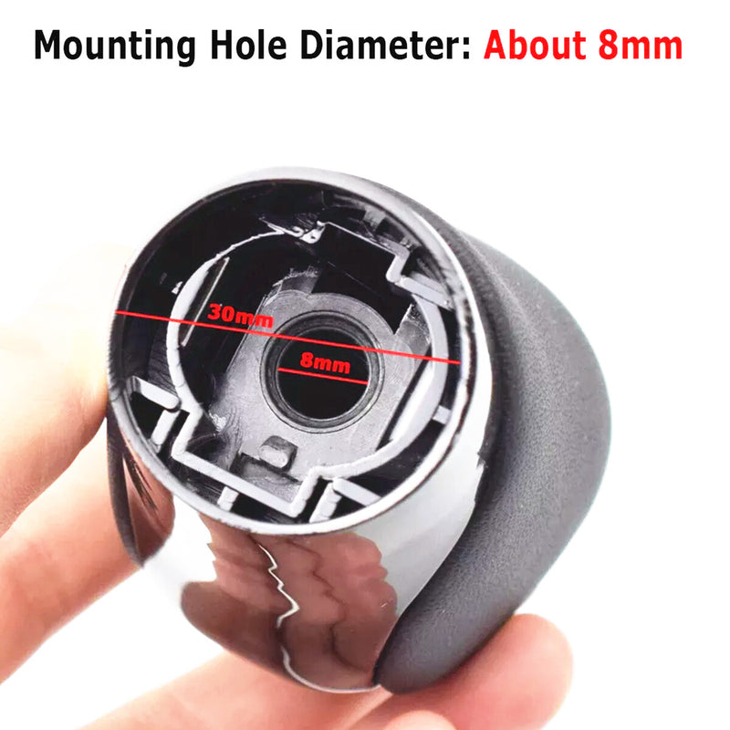 WXZOS Leather Gear Shift Knob for Lexus ES300h ES350 2016-2018