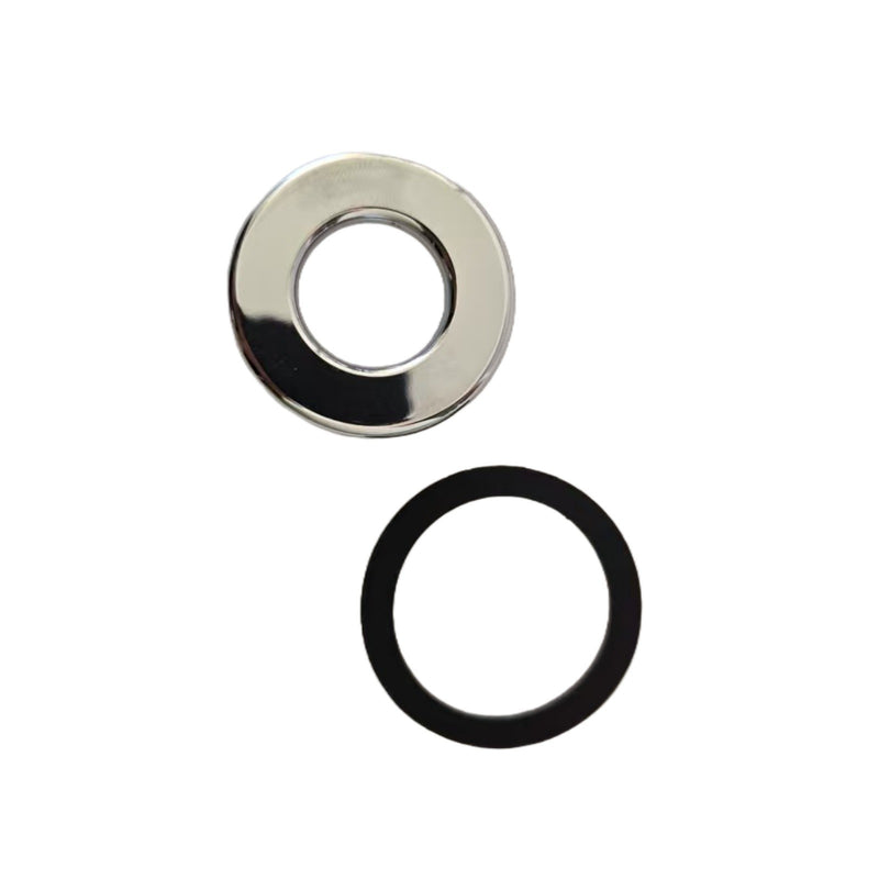 WXZOS Door Lock Cylinder Hole Cover Trim w/Ring for Rolls-Royce Ghost (RR4) 2010-2020