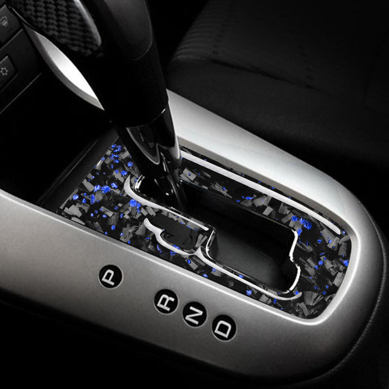 WXZOS Genuine Carbon Fiber Gear Shift Lever Panel Trim for Chevrolet Cruze 2009-2015