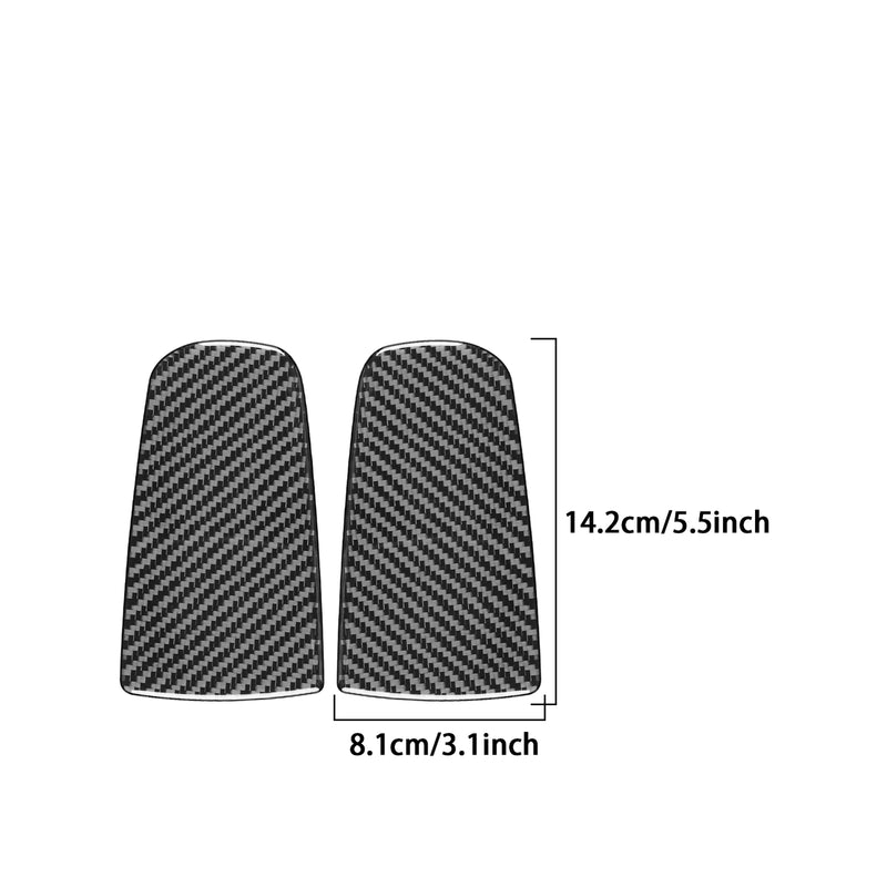 WXZOS Genuine Carbon Fiber Front Head Restraint Trim for Benz W206 C-class 2022-2024
