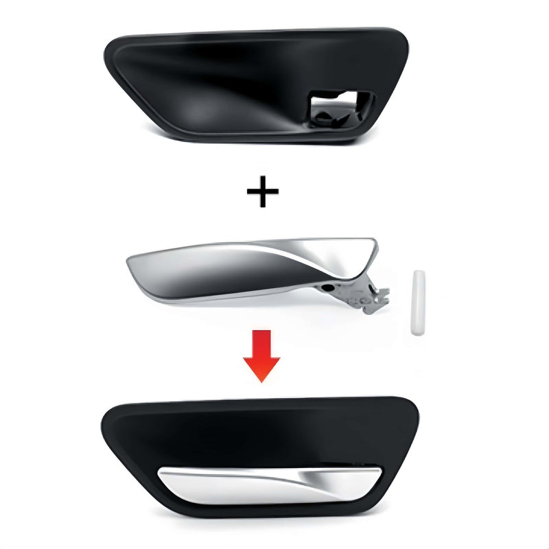 WXZOS Inner Door Pull Handle Replace for BMW F30 F31 F34 GT F80 M3 3Series 2013-2018