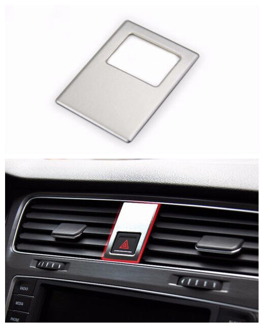 Double jump lamp decoration sticker for LHD VW Golf 7 MK7 GTI 2013~2015