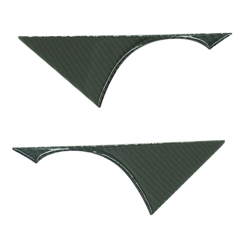WXZOS Genuine Carbon Fiber RearView Side Mirior A-pillar Trim for BMW Z4 E89 2009-2015