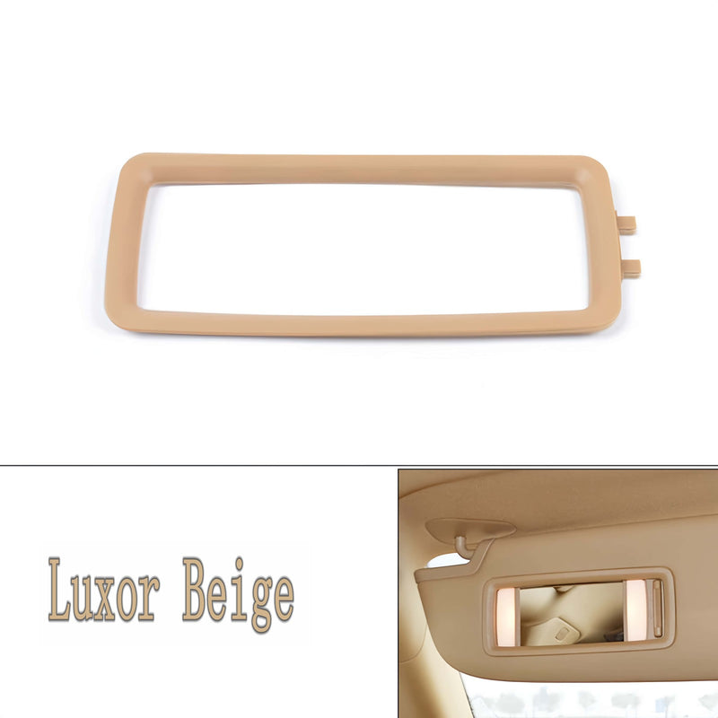 Sun Visor Vanity Mirror Bezel Frame Trim for Porsche Panamera (970) 2010-2016