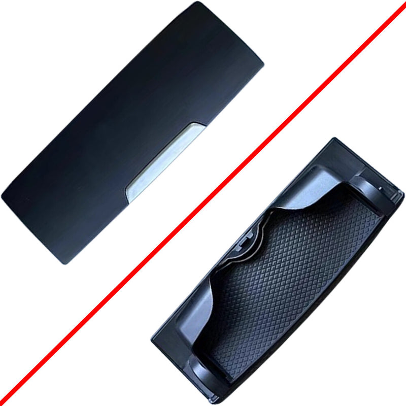 WXZOS Front Roof Sunglasses Storage Box Cover for Mercedes-Benz W205 C-class 2015-2021