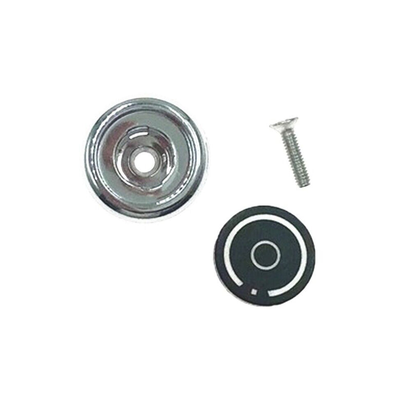 Central Menu Control Volume Adjust Button Cover Kit for Maserati Ghibli 2013-16