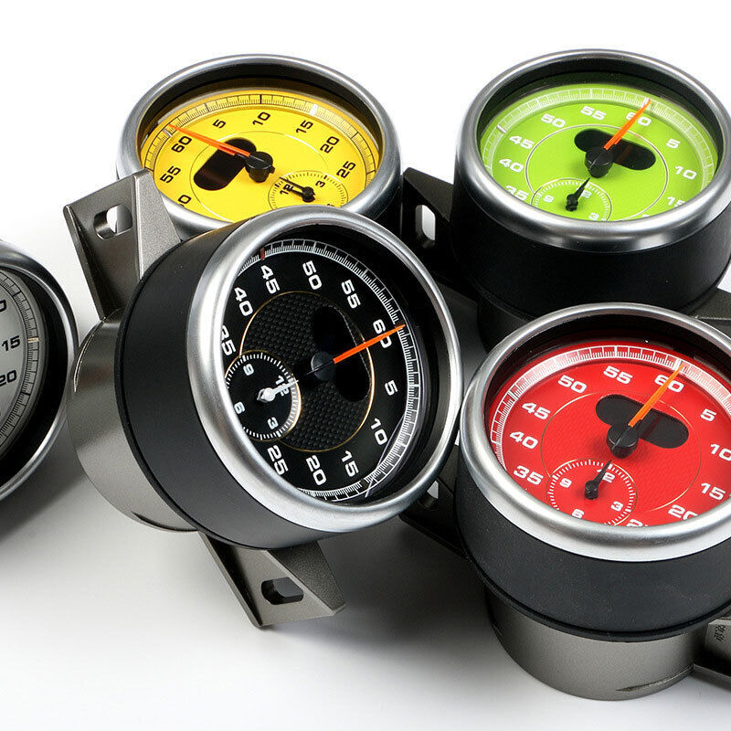 1PC Center Dashboard Chrono Stopwatch Clock for Porsche 911 2012-2018