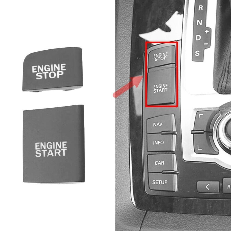 Engine Ignition Start-Stop Switch Button Cap Repair Kit for Audi Q7 2006-2009