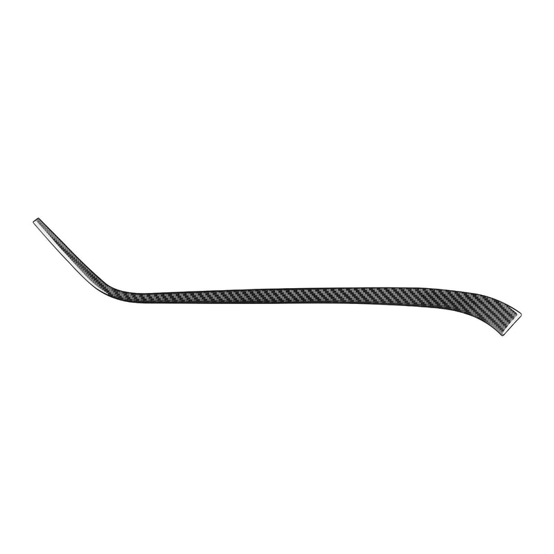 WXZOS Genuine Carbon Fiber Dashboard Top Pad Trim for Chevrolet Corvette C8 2020-2024