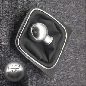 Aluminum Alloy Black 5 Speed Gear Stick Shift Knob for VW Golf 5 MK5 Golf 6 MK6