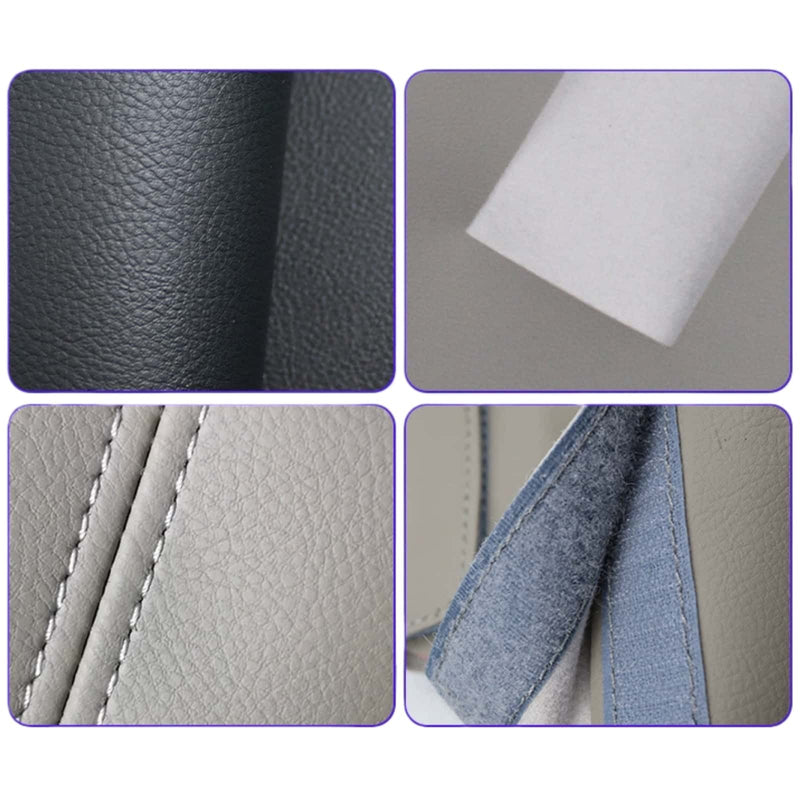 WXZOS PU Leather Sun Visor Protector Cover Trim for Chevrolet Tahoe Suburban 1995-1999