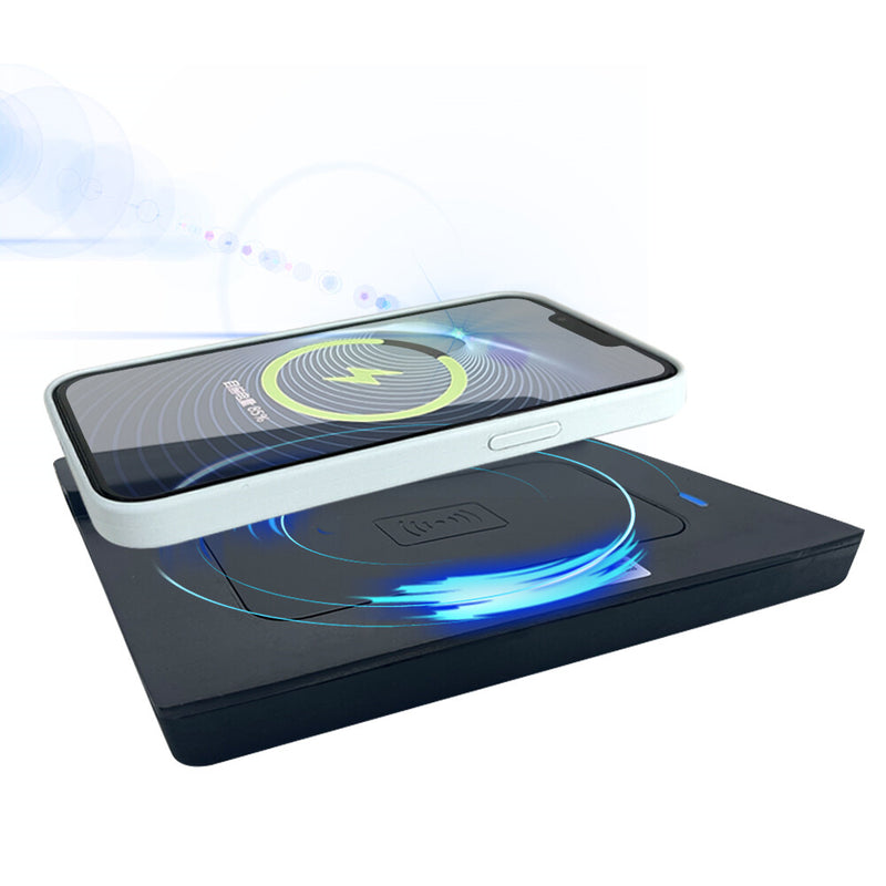WXZOS Front Center Console Wireless Fast Charging Pad for VW Touran 2016-2021